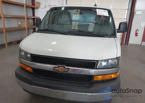 2020 Chevrolet Express Cargo Rwd 2500 Regular Wheelbase Wt из США, поврежденный, VIN 1GCWGAFP5L1185807